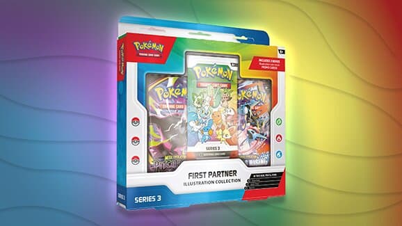 New Pokémon TCG: First Partner Illustration Collection—Series 3 revealed and will be released August 7 in stores and the official Pokémon Center