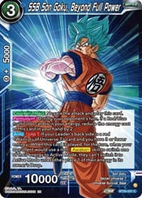SSB Son Goku, Beyond Full Power