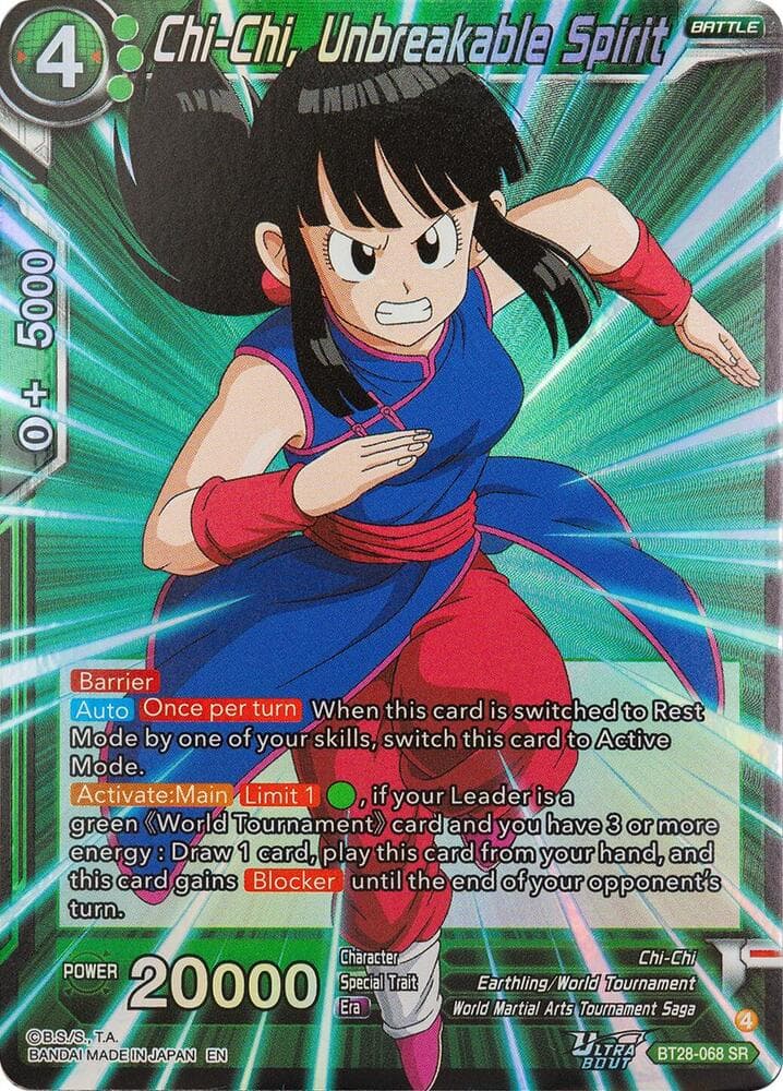 Chi-Chi, Unbreakable Spirit