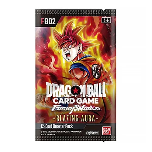 Dragon Ball Fusion World Blazing Aura Booster Pack