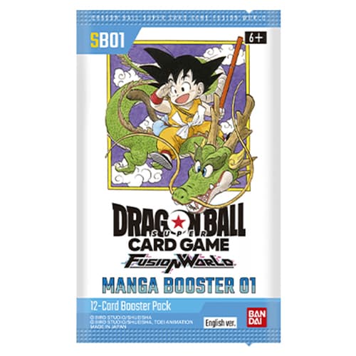 Dragon Ball Fusion World Manga Booster 01 Booster Pack