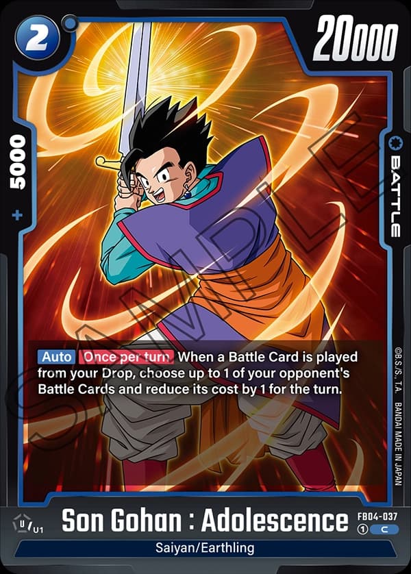 Son Gohan : Adolescence