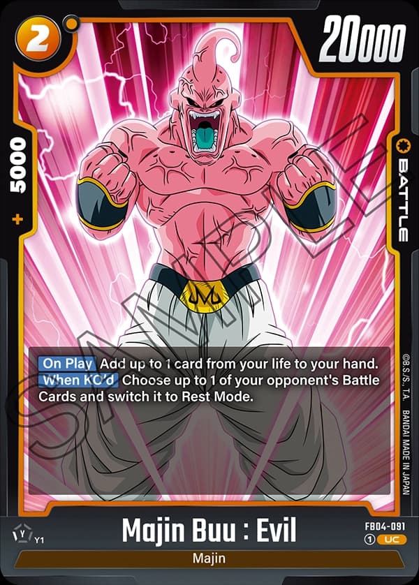 Majin Buu : Evil
