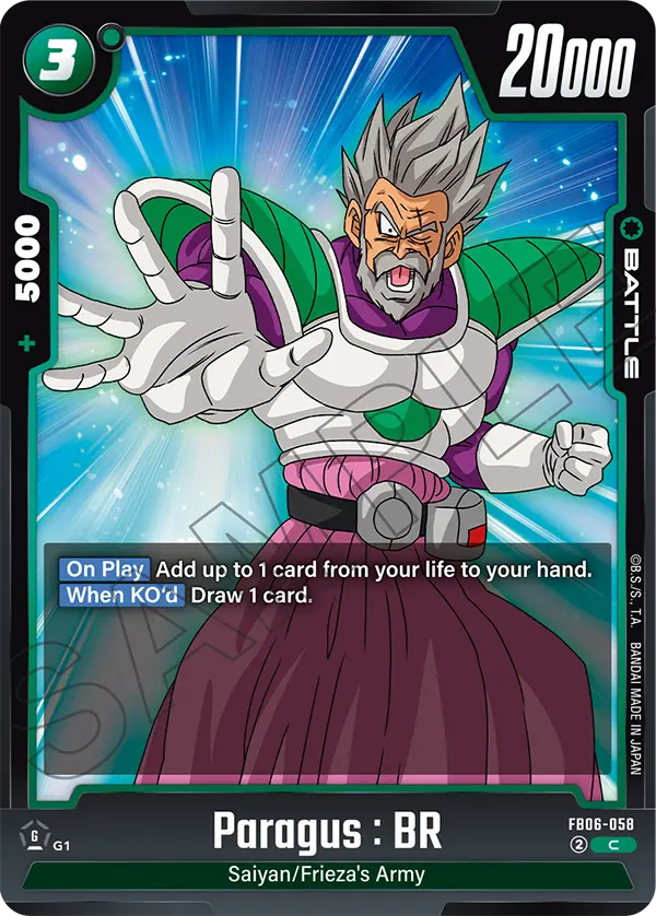 Paragus : BR