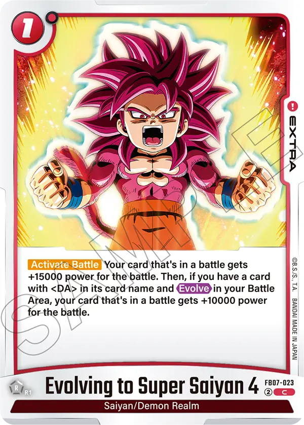 Evolving to Super Saiyan 4