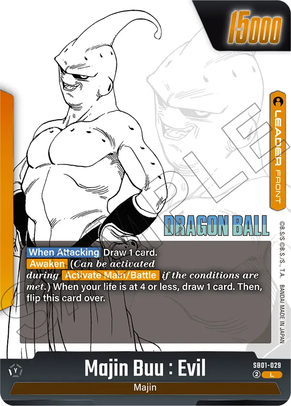 Majin Buu : Evil