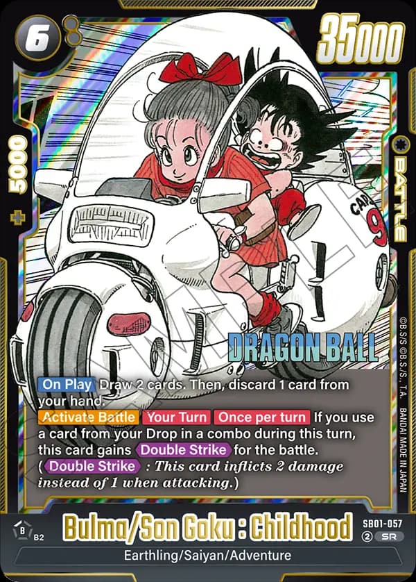 Bulma/Son Goku : Childhood