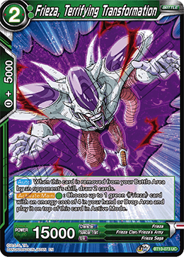 Frieza, Terrifying Transformation