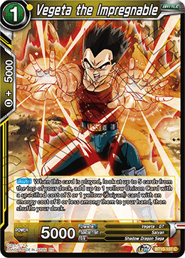 Vegeta the Impregnable