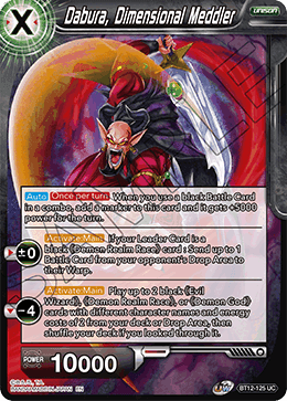 Dabura, Dimensional Meddler