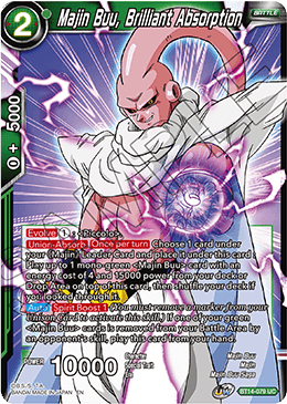 Majin Buu, Brilliant Absorption