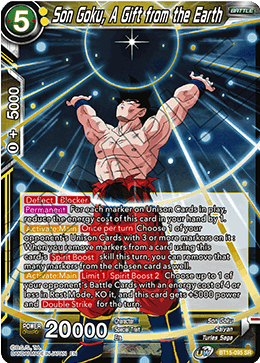 Son Goku, A Gift from the Earth