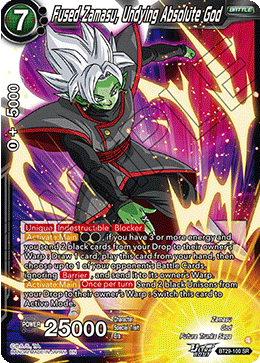 Fused Zamasu, Undying Absolute God