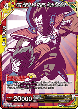 King Vegeta and Vegeta, Royal Bloodline