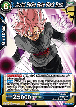 Joyful Strike Goku Black Rose