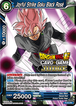Joyful Strike Goku Black Rose