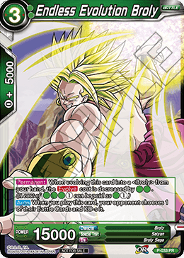 Endless Evolution Broly