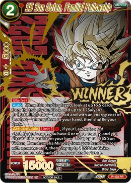 SS Son Goten, Familial Fellowship