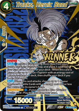 Trunks, Heroic Bond