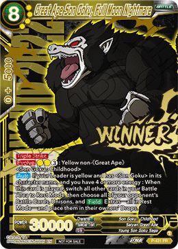 Great Ape Son Goku, Full Moon Nightmare