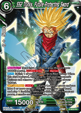 SS2 Trunks, Future-Protecting Sword
