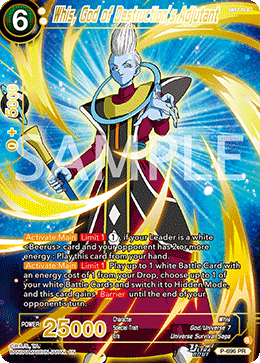 Whis, God of Destruction’s Adjutant