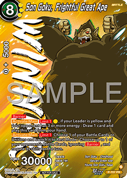 Son Goku, Frightful Great Ape